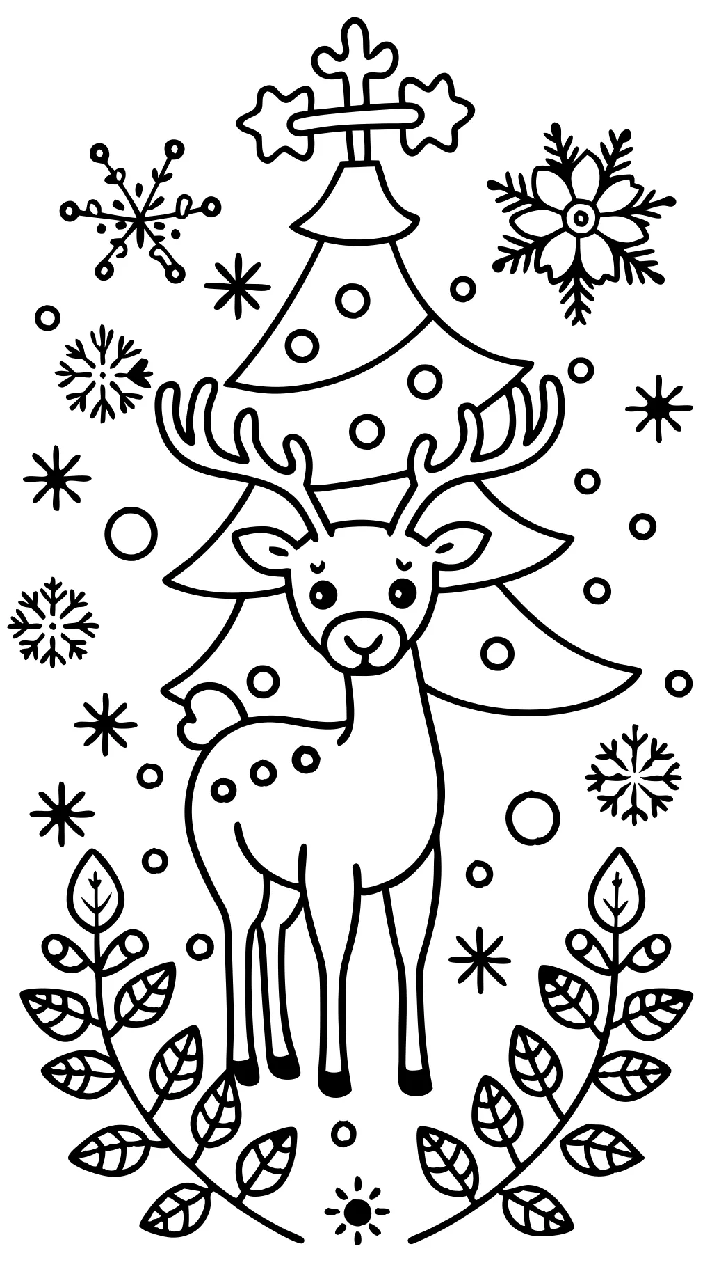 coloriages de Noël gratuits à imprimer pour les adultes